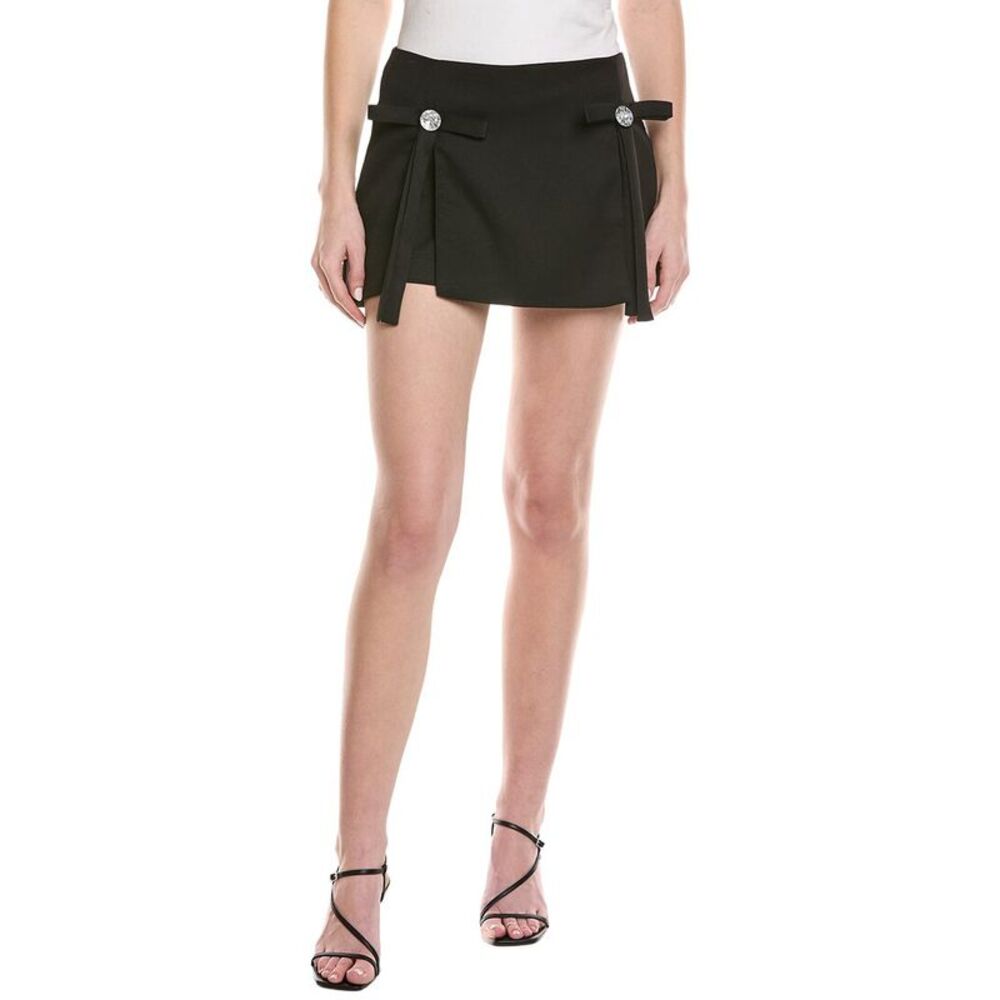 Avantlook Womens Mini Skort, Black - Picture 1 of 3